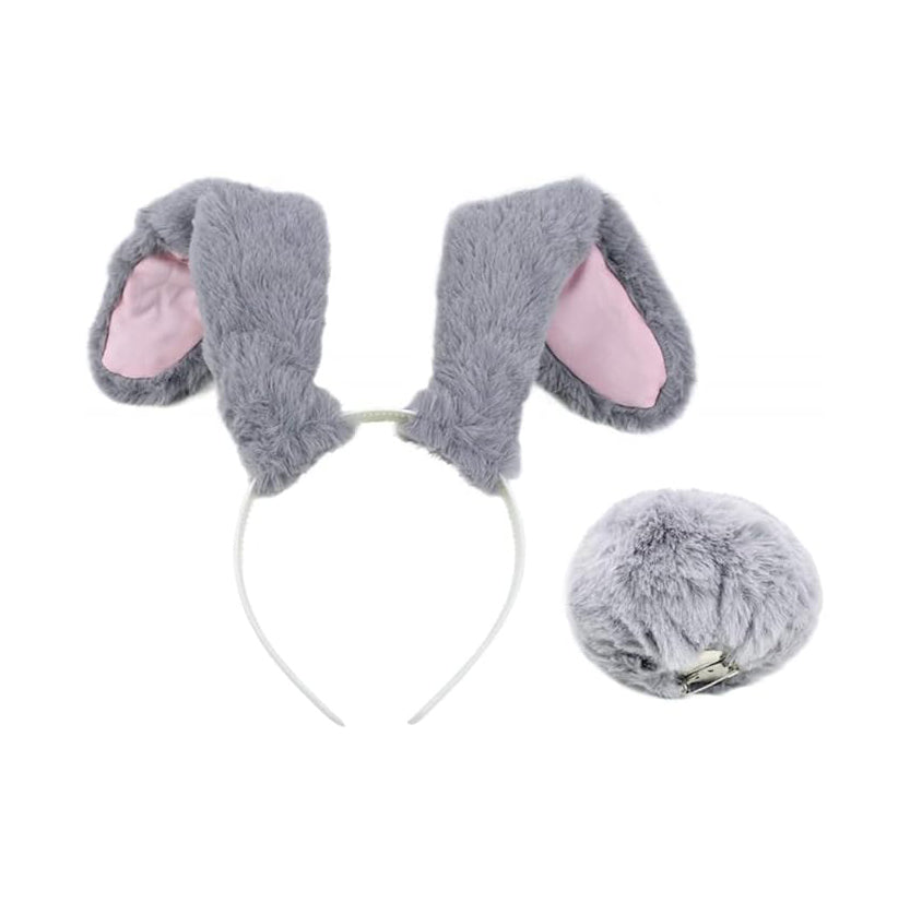 Judy Hopps Cosplay Bunny Ears Headband and Tails