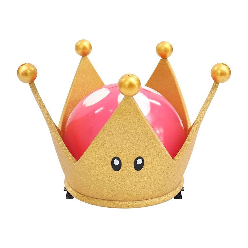 Women Bowsette Crown Gold Plastic Cosplay Crown for Halloween