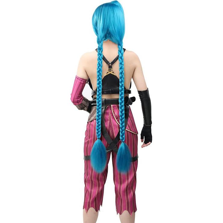 Women Cosplay Costume Outfit with Golves and Waist Belt for Halloween