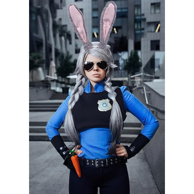 Zootopia newest Judy Hopps Cosplay Ears and Tail Set