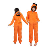 Pochita Pajamas Cosplay Costume Slim Sleepwear with Pockets