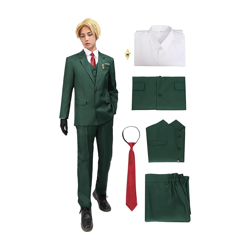 Men Cosplay Costumes Shirt Jacket Pant Uniform Suit Halloween Party Outfits