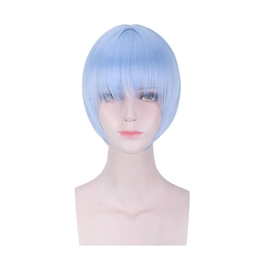 Cosplay Wig with Bangs for Frieren Costume Party