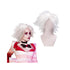 Angel Cosplay Wig Short White Wig for Women Halloween Costume