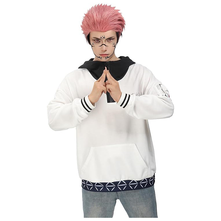 Ryomen Sukuna Hoodie Men Sweatshirt JJK Cosplay Costume