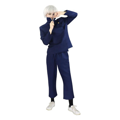 Toge Inumaki Cosplay Costume High-collar Jacket Pants