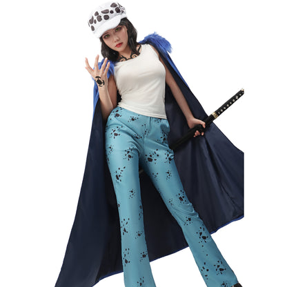 Women Water Law Cosplay Costume Full Set Outfit for Halloween