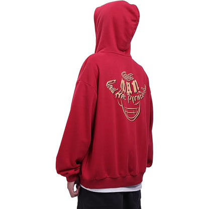 Luffy Hoodie Cosplay Men Red Hoodie