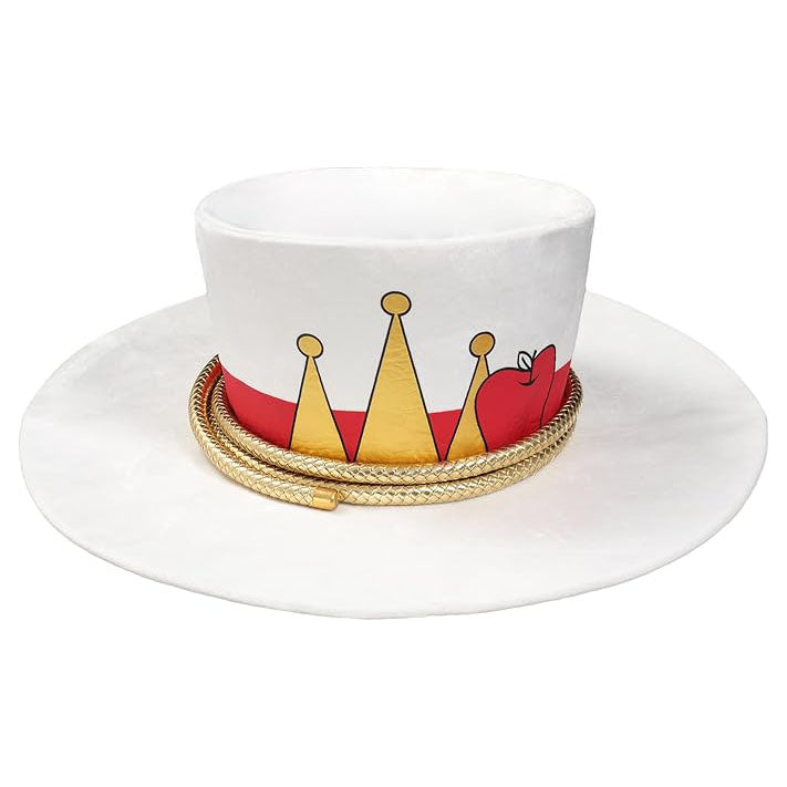 Lucifer Morningstar Cosplay Hat White Red Cap for Adult Halloween