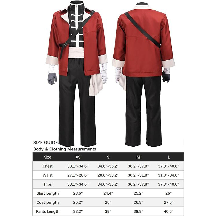 Frieren Stark Cosplay Costume Outfits