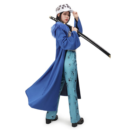 Women Water Law Cosplay Costume Full Set Outfit for Halloween