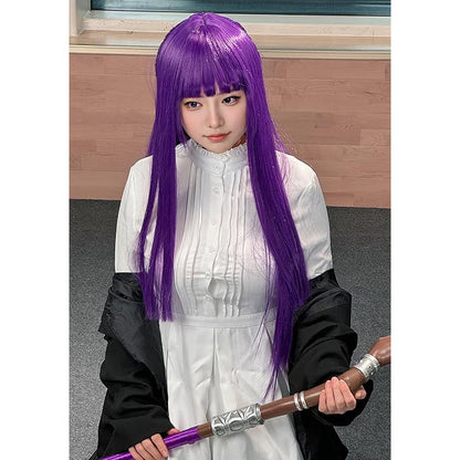 Frieren Cosplay Wig Purple