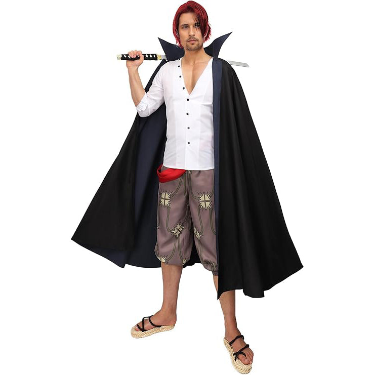 Red Hair Shanks Cosplay Costume