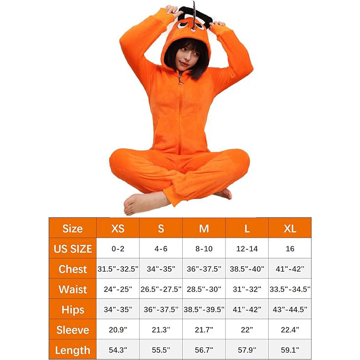 Pochita Pajamas Cosplay Costume