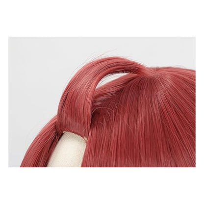 Men Jin Enjouji Red Cosplay Wig Anime Cosplay Wig for Halloween Party