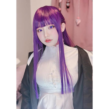 Frieren Cosplay Wig Purple