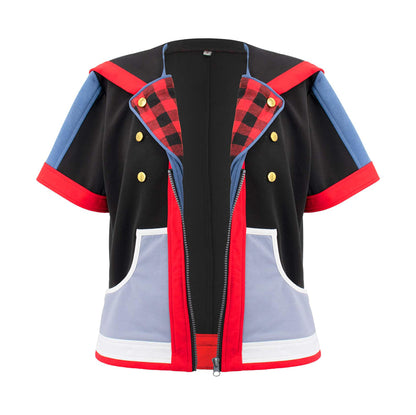 Sora Cosplay Hoodie Jacket Men Game KH3 Costume