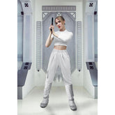 Women Cosplay White Short Shirt for Halloween Costume