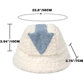 Bucket Hat Unisex Warm Cap Outdoor Fisherman Hat