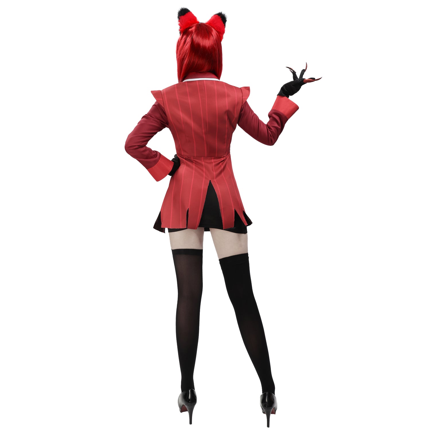 Women Alastor Cosplay Costume Full Set Outfit for Halloween