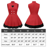 Charlie Morningstar Women Cosplay Costume Red Dress 