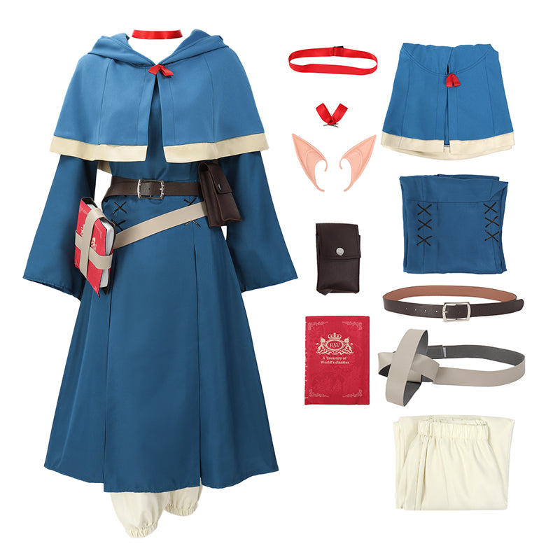 Marcille Women Cosplay Costume Full Set Outfit for Halloween Party