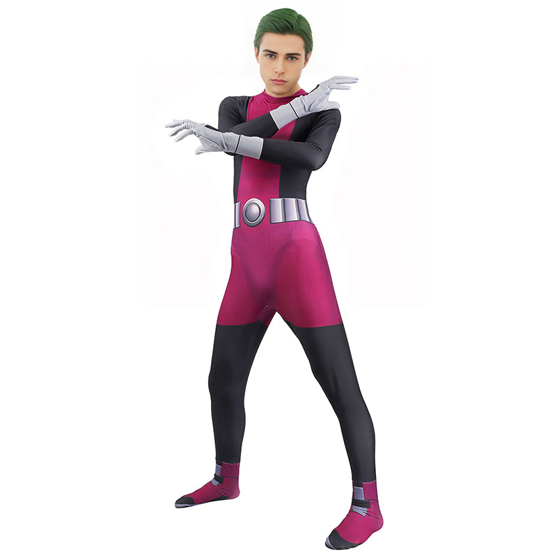 Men Cosplay Costume 3D Printed Jumpsuit For Halloween