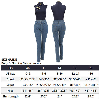 Yuki Tsukumo Women Cosplay Costumes Anime JJK Classical Knot Button Tops Jeans US Size