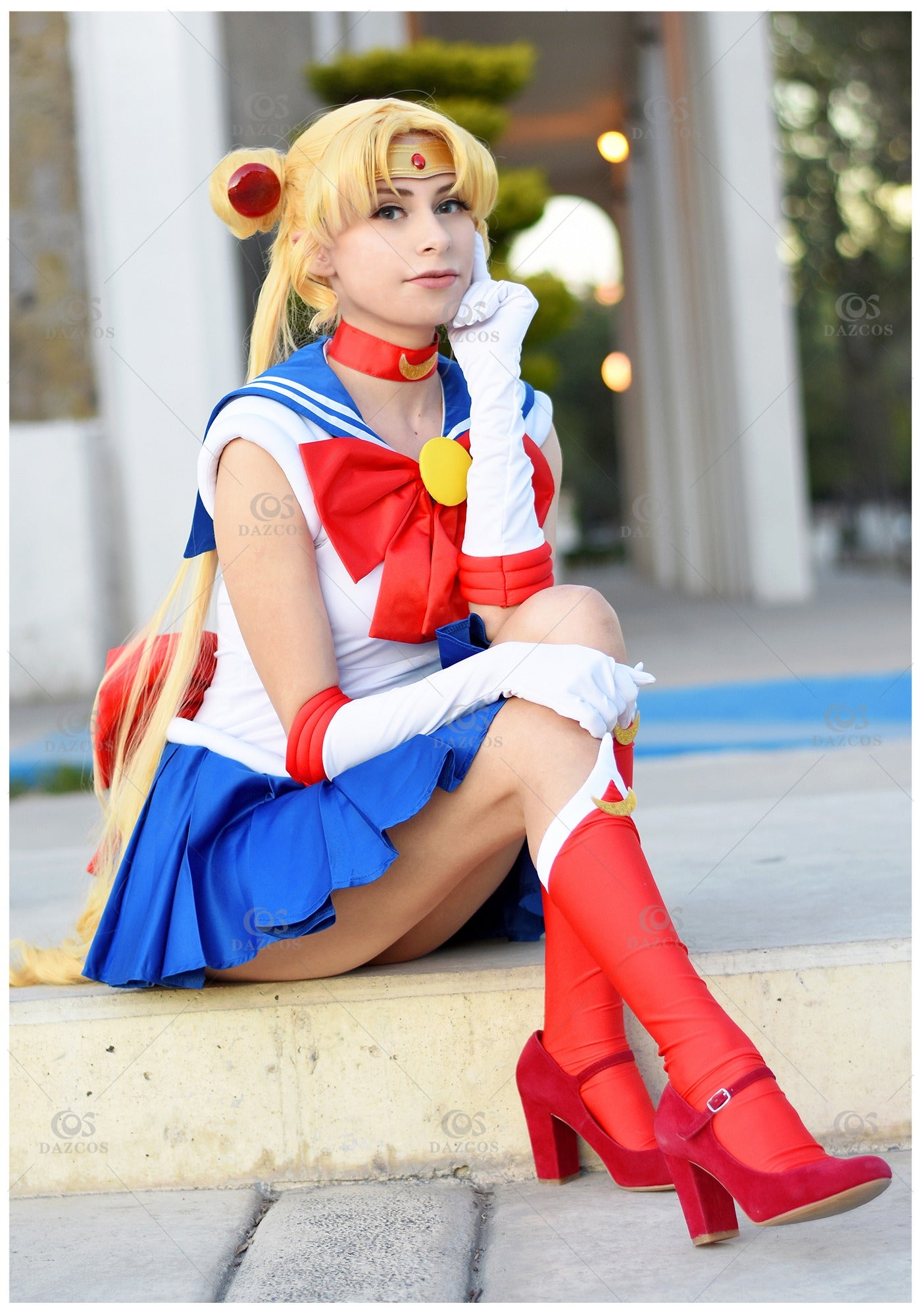  Adult Sailor Moon Costume Women's Sailor Moon Costume Large :  Clothing, Shoes & Jewelry