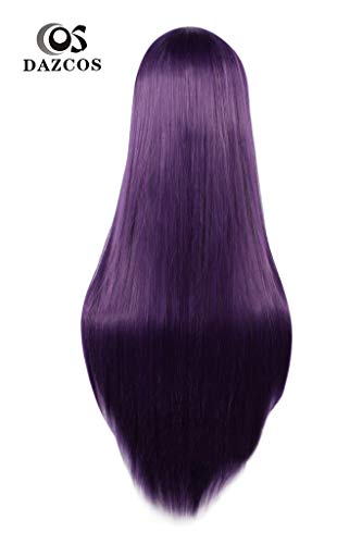 Sailor Mars Hino Rei Straight Purple Cosplay Wig