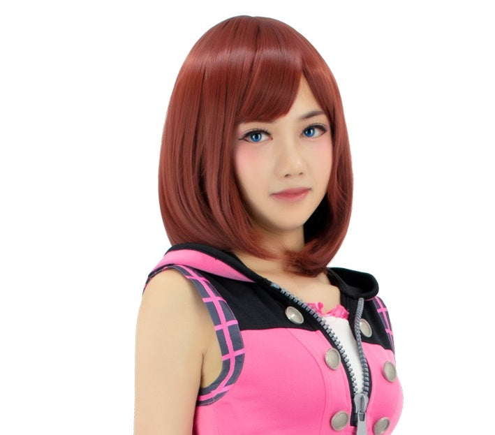 Women's Kairi Red Wig for KH3 Cosplay Costume | Dazcos – DAZCOS